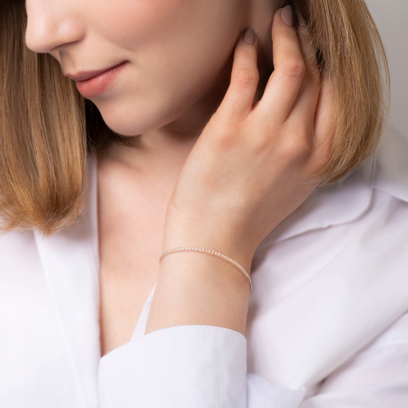 Bransoletka Savicki: złota, diamenty