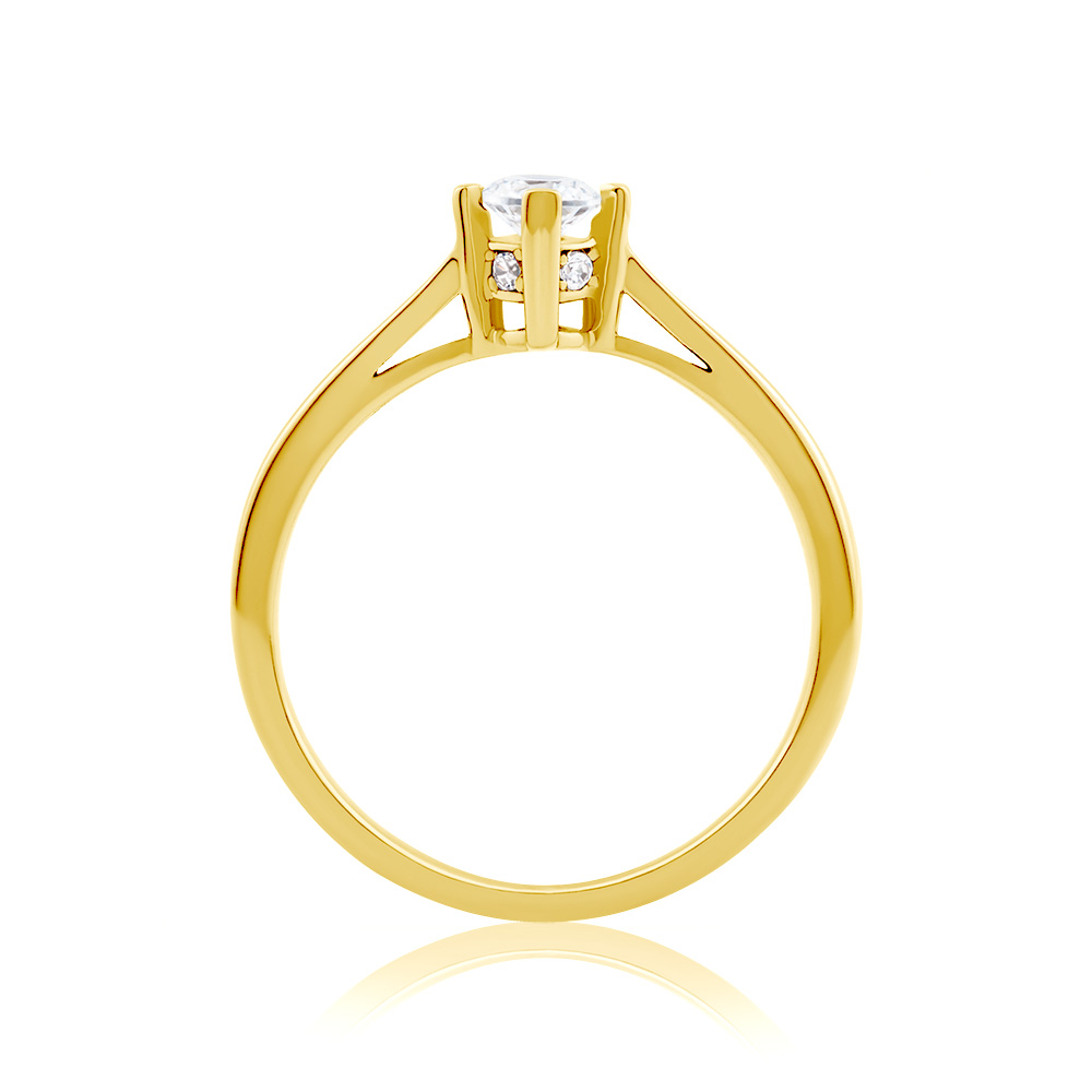 Verlobungsring SAVICKI: Gold, Diamanten