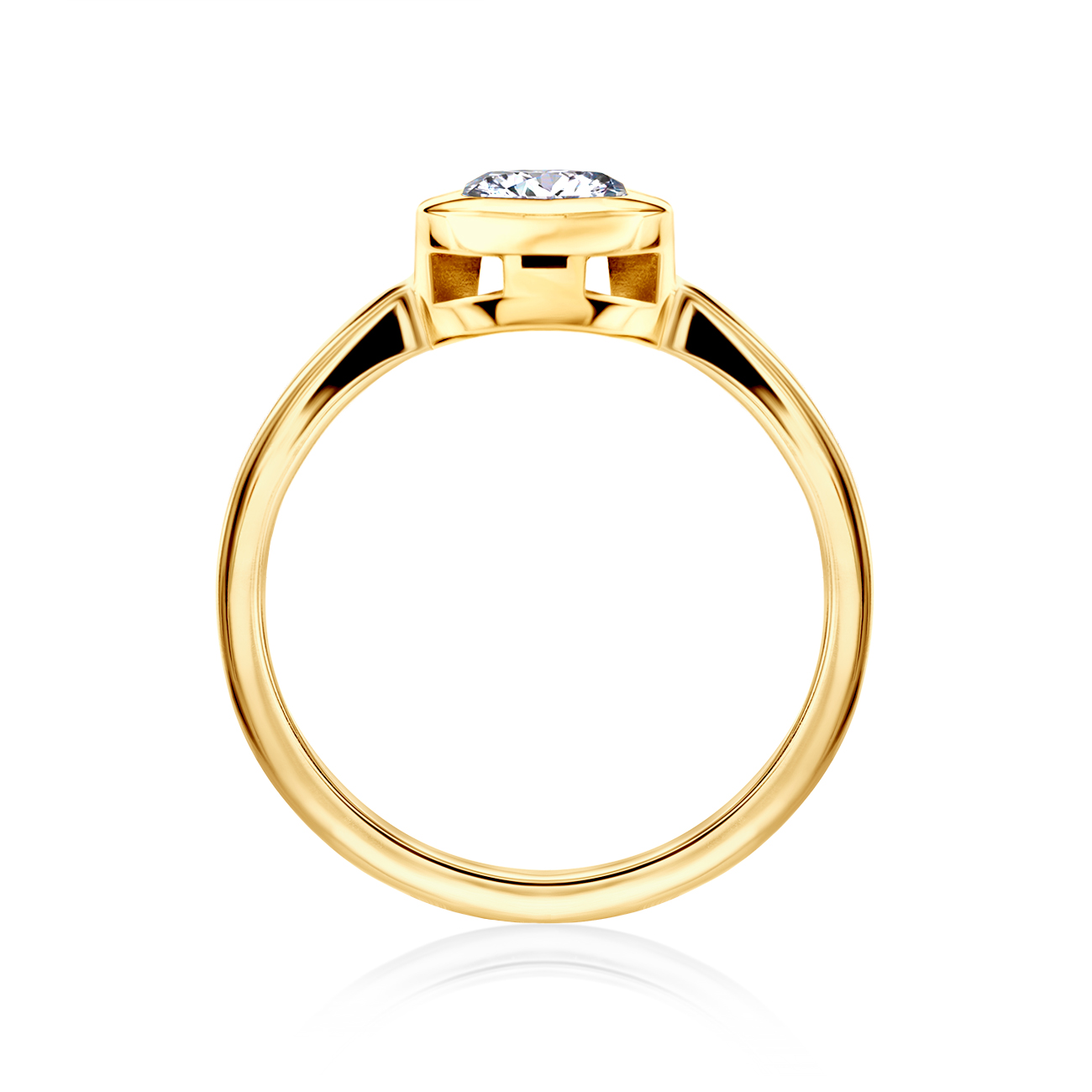 Verlobungsring SAVICKI: Gold, Diamant