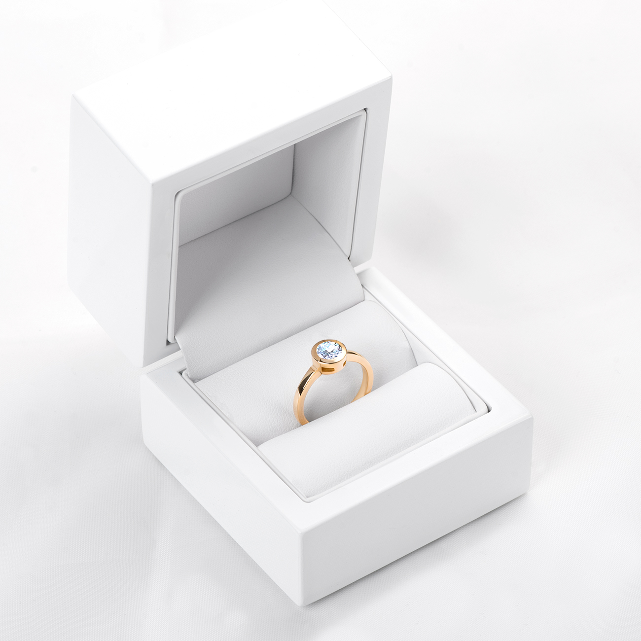 Verlobungsring SAVICKI: Gold, Diamant