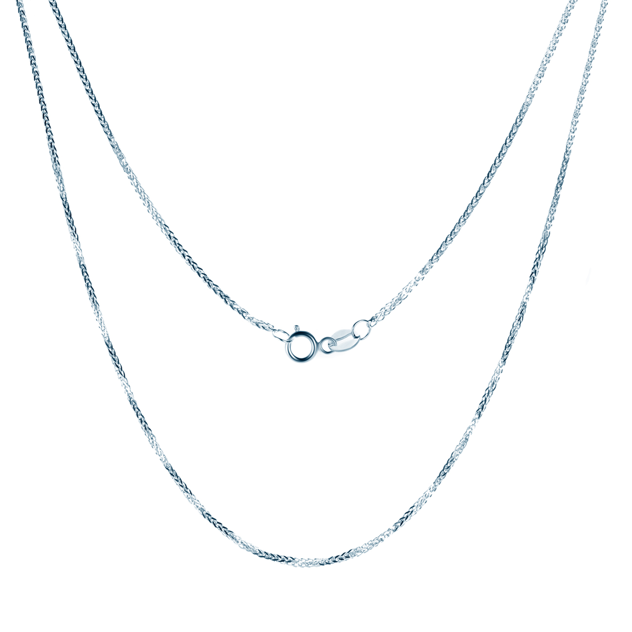 Złoty łańcuszek Savicki: białe złoto