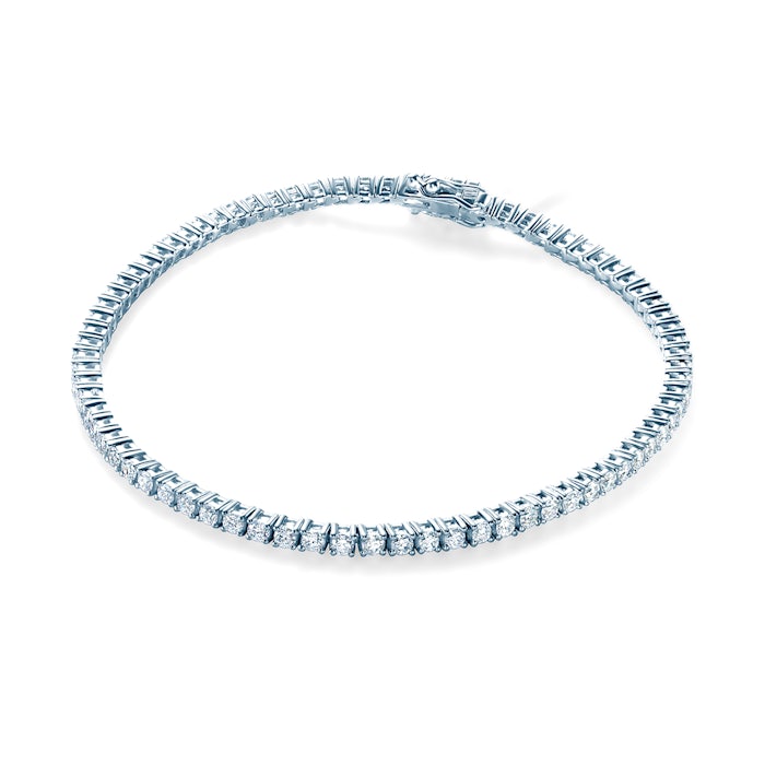 Náramok SAVICKI: biele zlato, diamanty