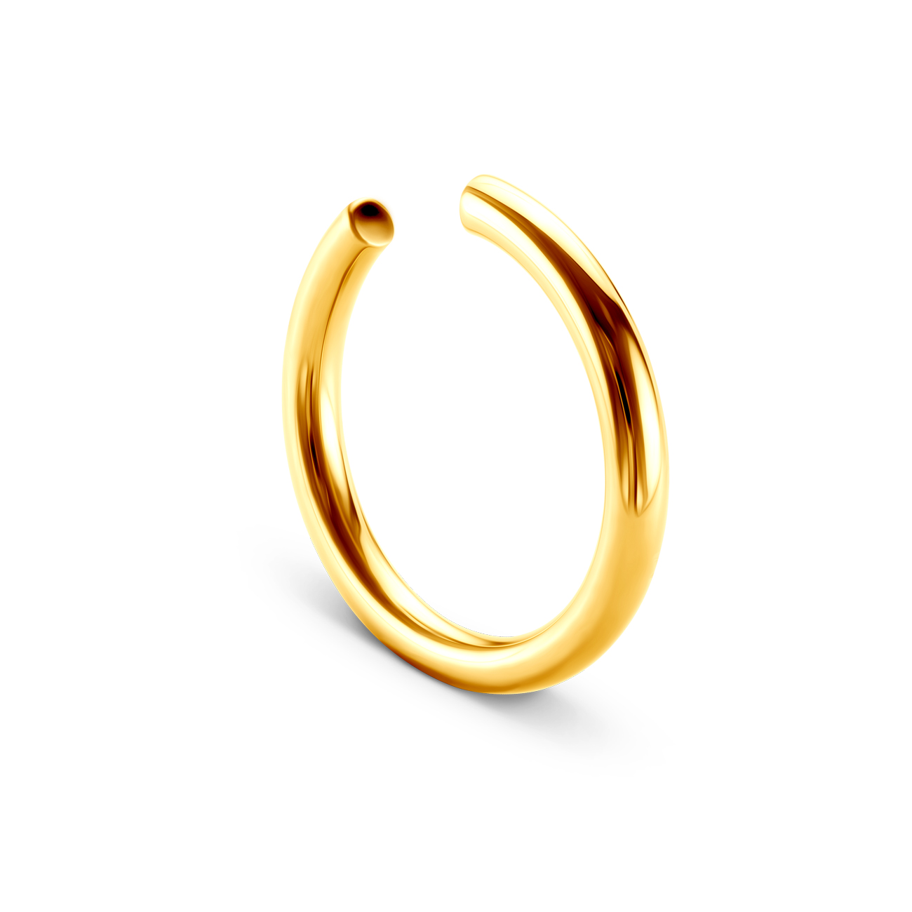 Pierścionek Harmony: pozłacany