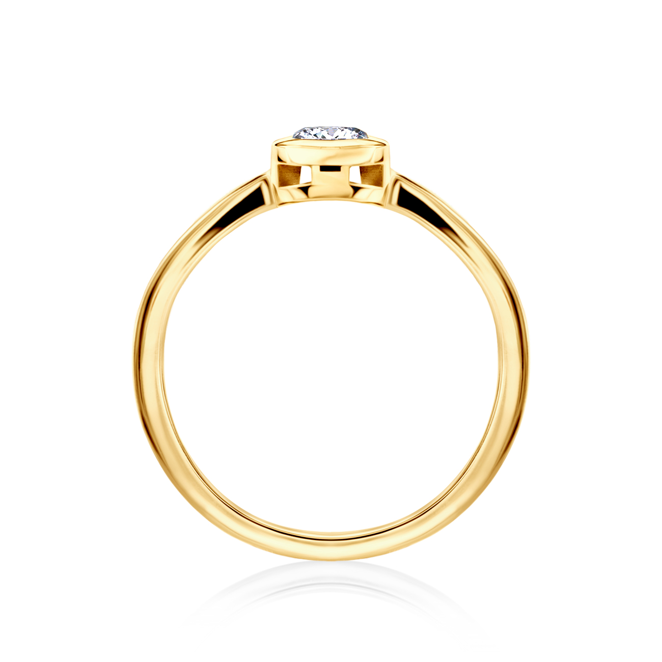 Verlobungsring SAVICKI: Gold, Diamant