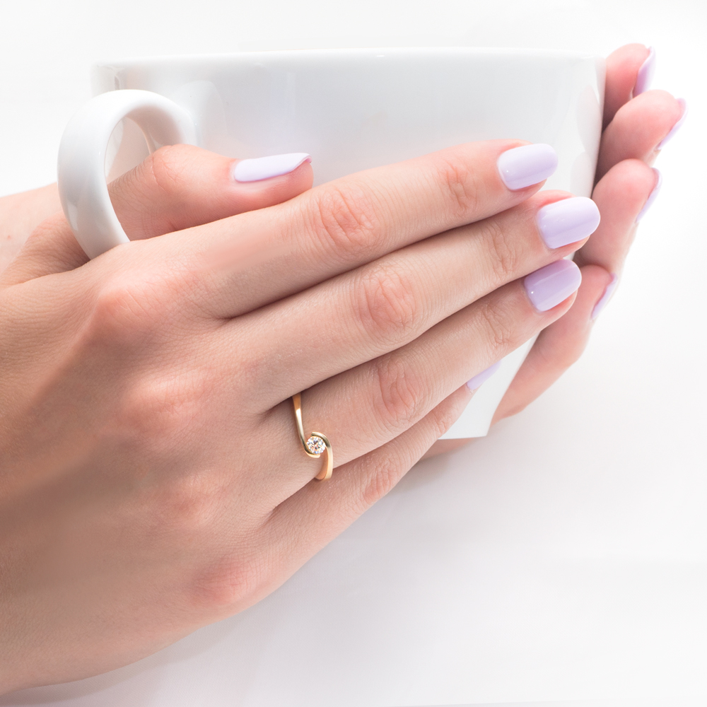 Verlobungsring SAVICKI: Gold, Diamant - 6