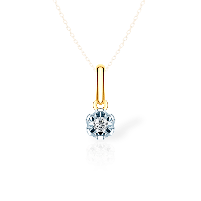 Pendant Savicki: gold, diamond