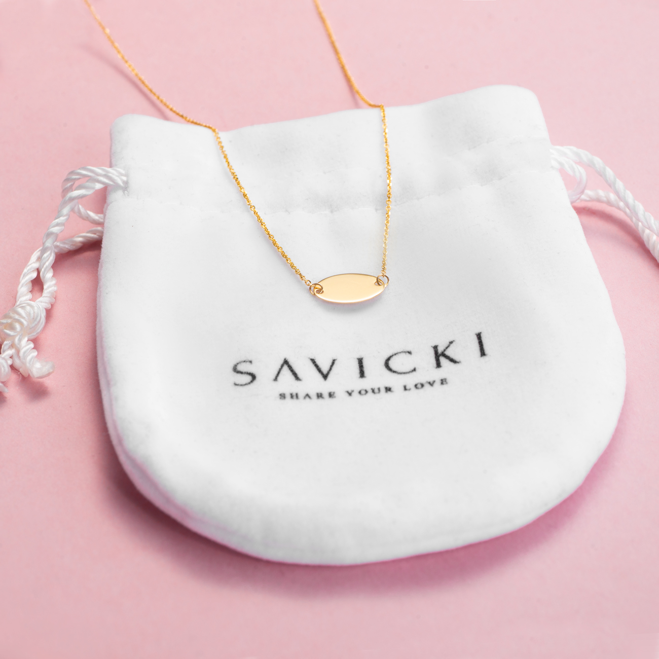 Halskette Savicki: Gold