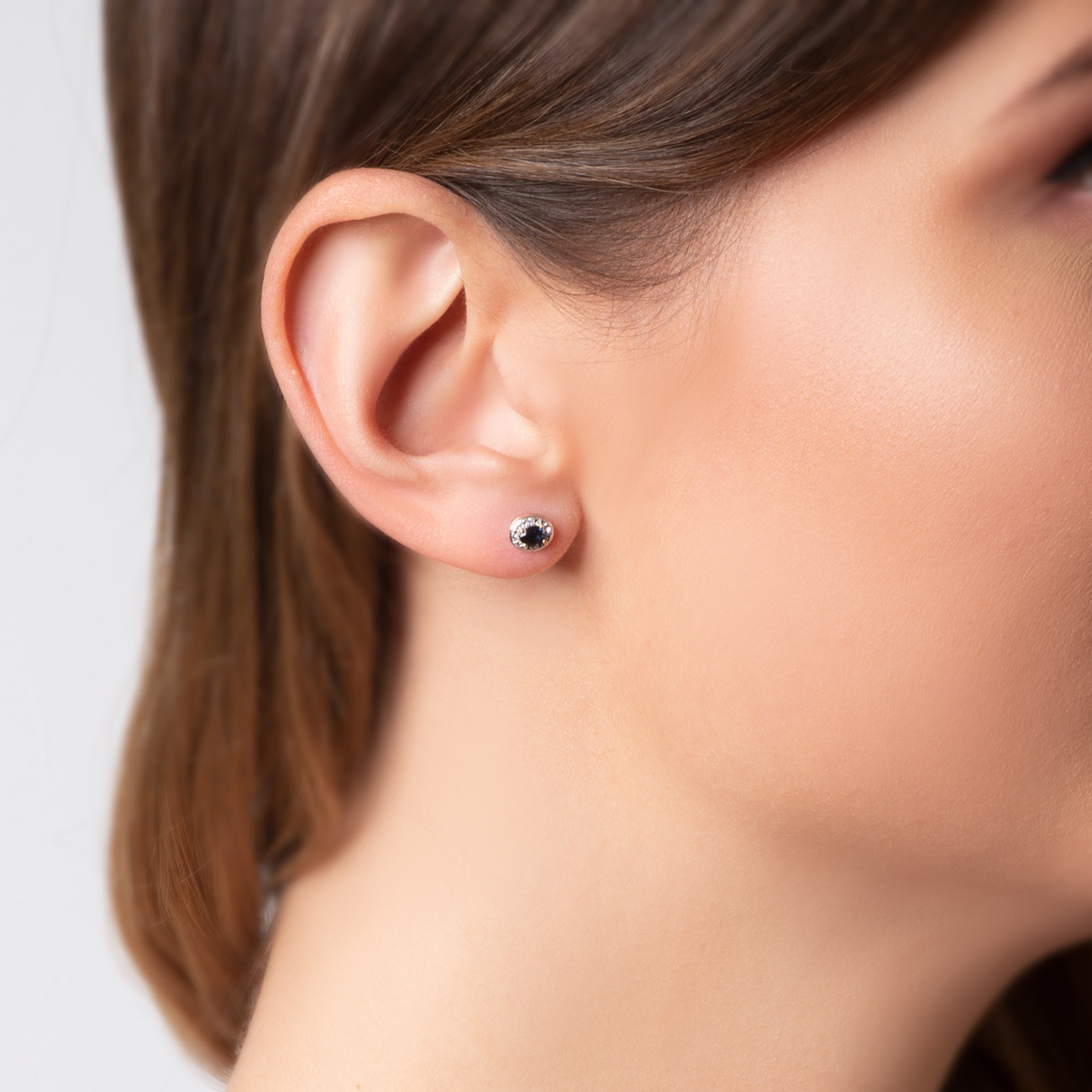 Ohrringe Savicki: Gold, Diamanten, Tansanite