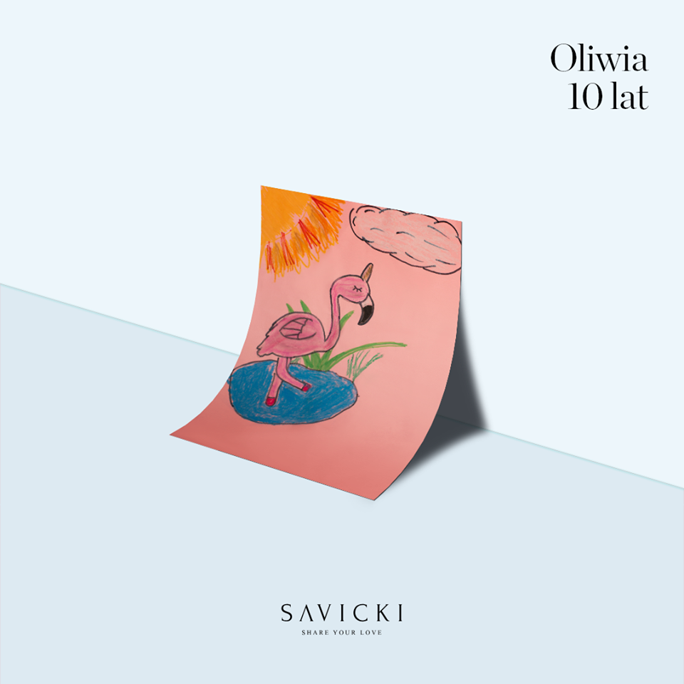 Bransoletka celebrytka flaming Savicki: srebrna pozłacana