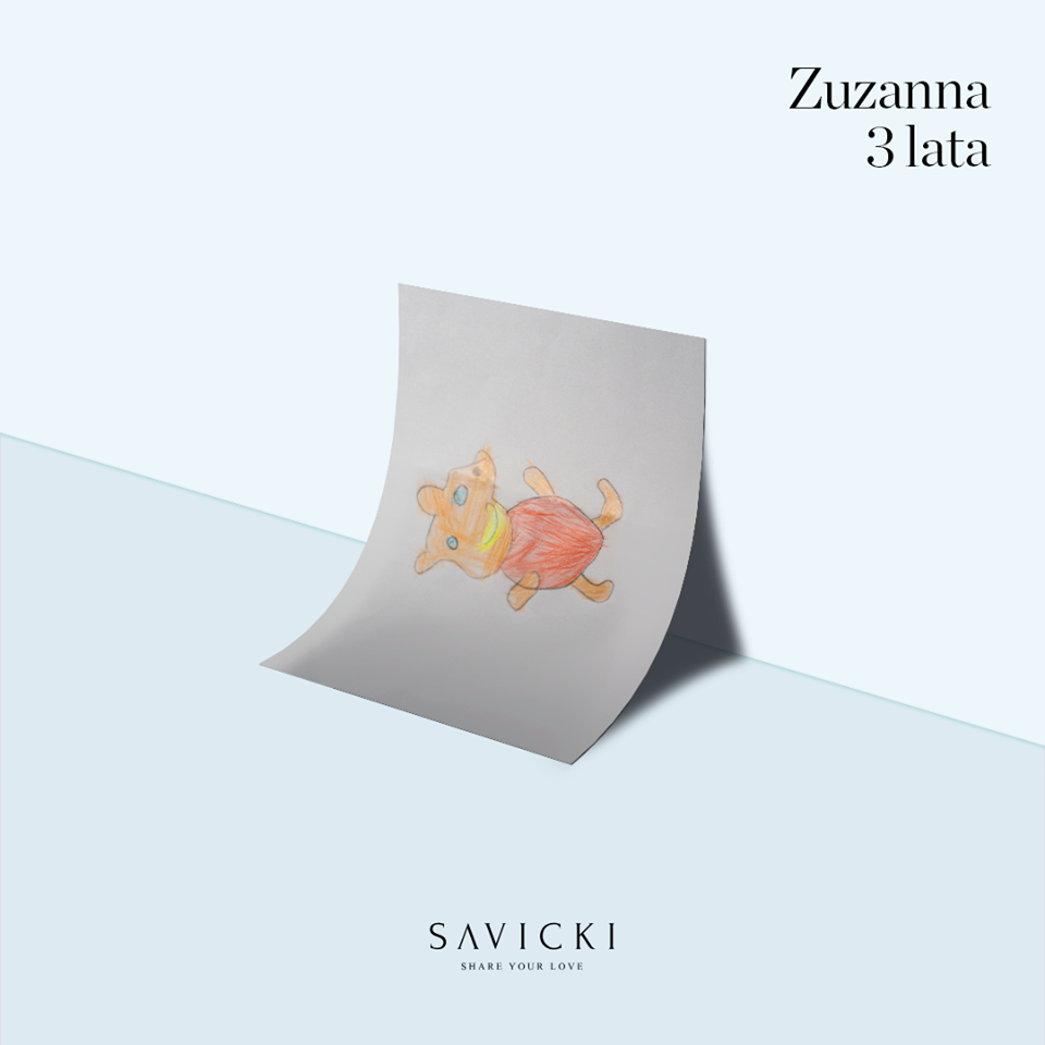 Bransoletka celebrytka świnka Savicki: srebrna pozłacana