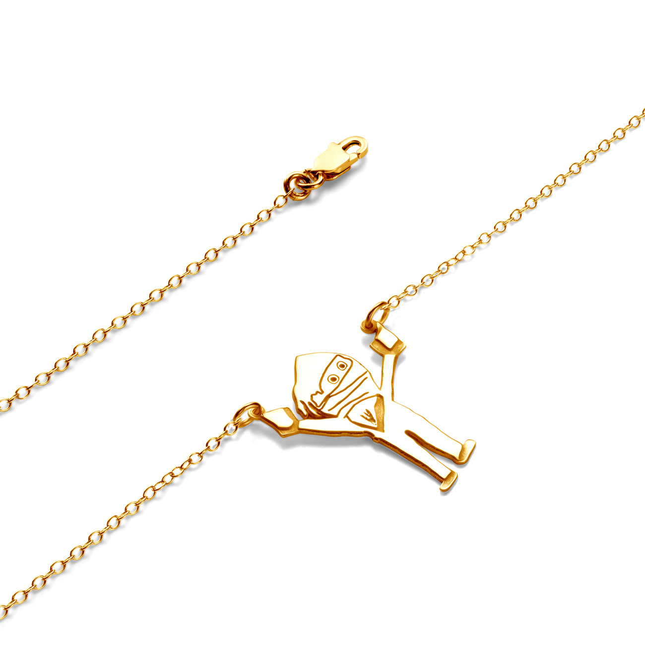 Bransoletka celebrytka Savicki: srebrna pozłacana