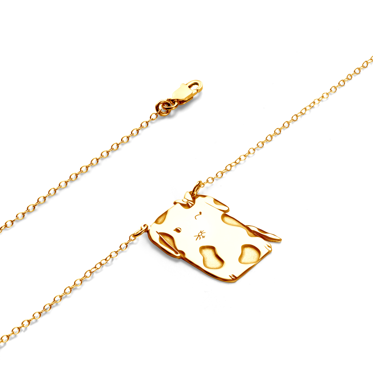 Bransoletka celebrytka Savicki: srebrna pozłacana - 3