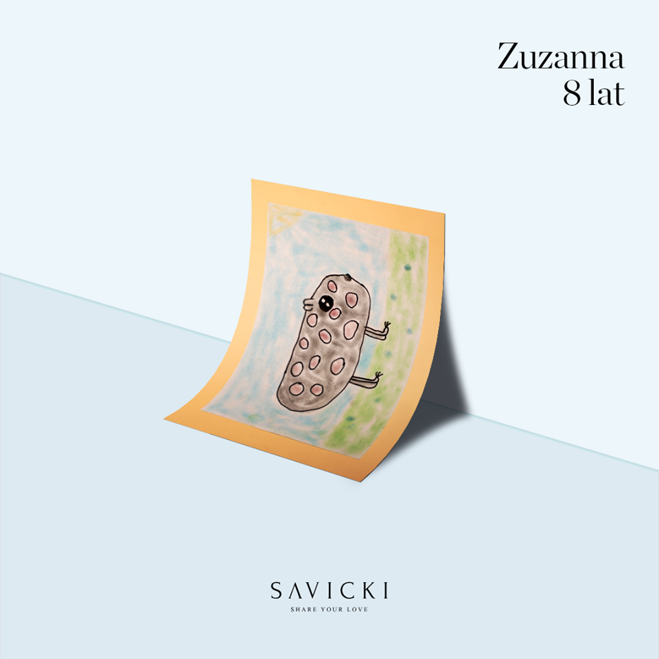 Bransoletka celebrytka świnka Savicki: srebrna pozłacana - 7