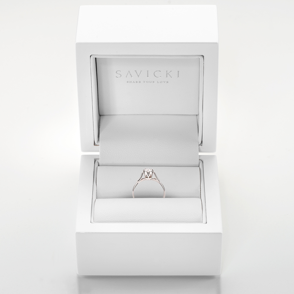 Ring Platinium: Platin, Diamant