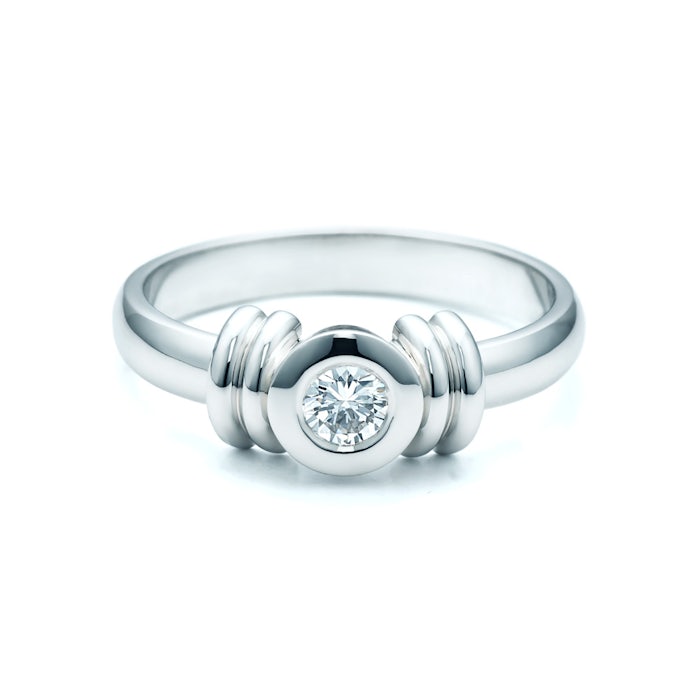 Platinium Collection | Ring: platinum, diamond
