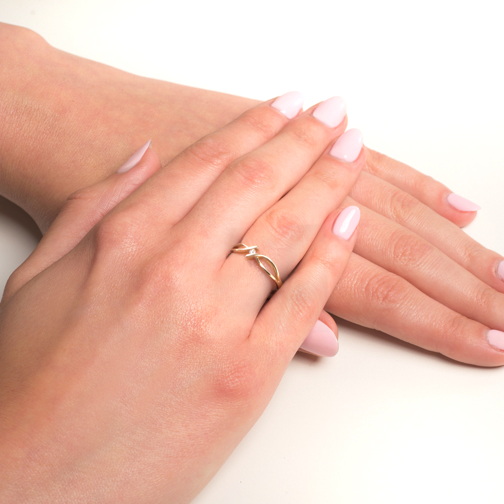 Verlobungsring SAVICKI: Gold, Diamant