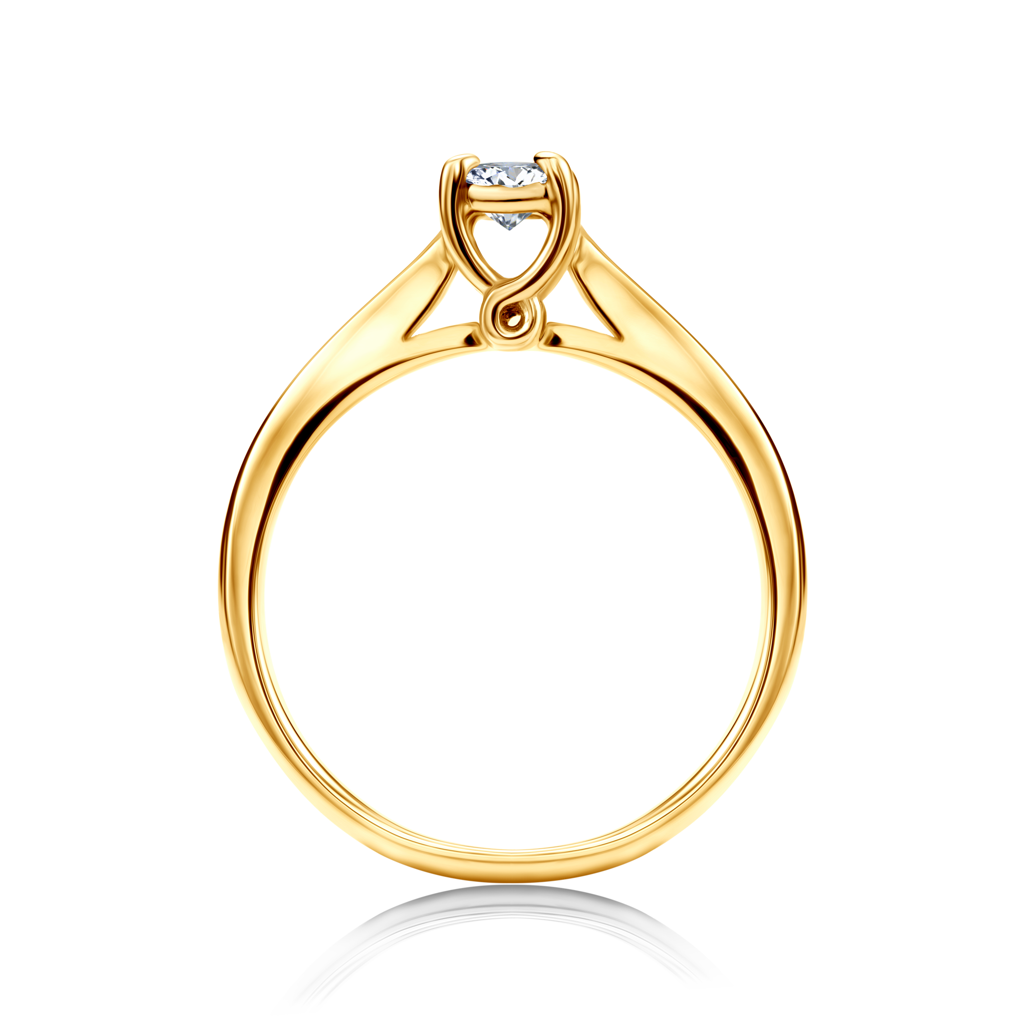 Verlobungsring SAVICKI: Gold, Diamant