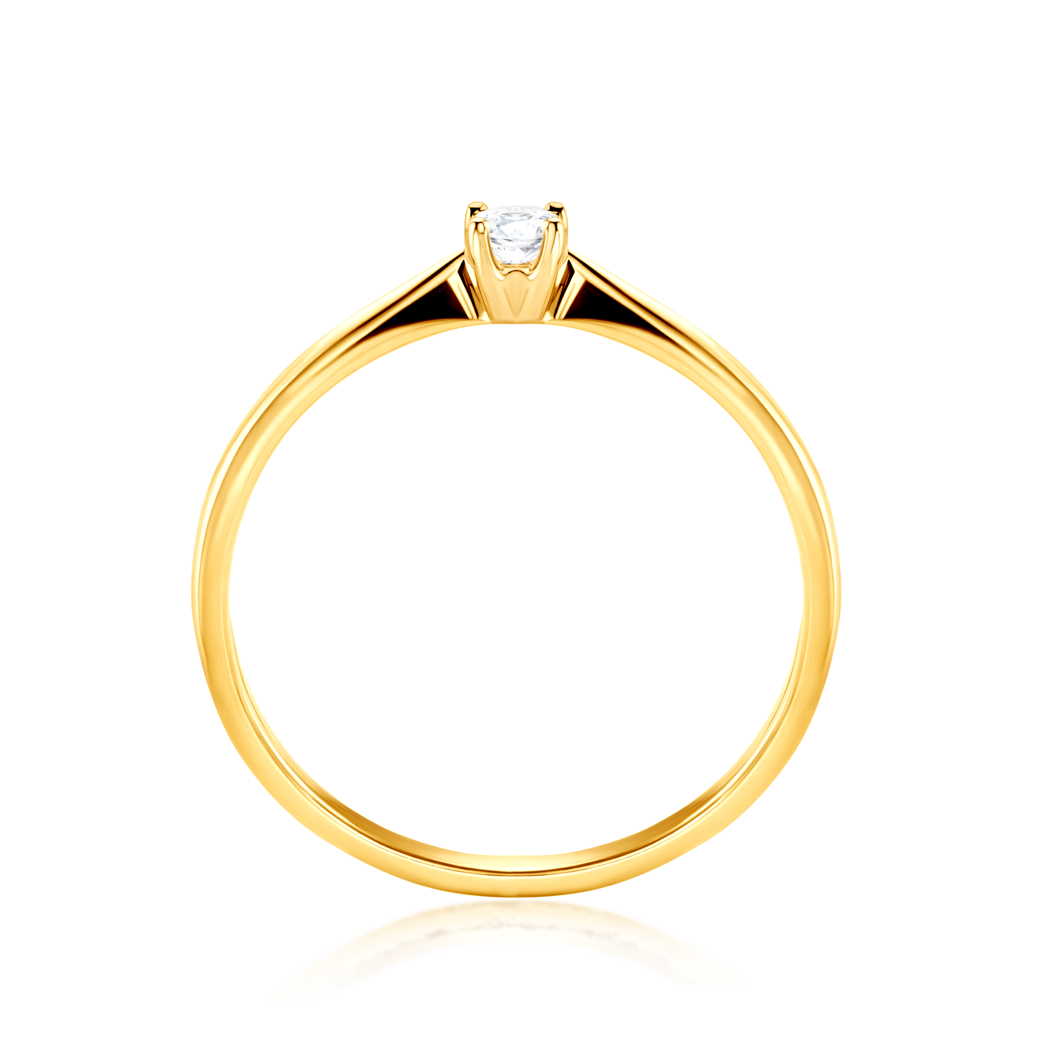 Verlobungsring Savicki: Gold, Diamant