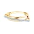 SAVICKI eljegyzési gyűrű: kétszínű arany és gyémántok