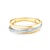 Inel de logodnă SAVICKI: aur bicolor, diamante