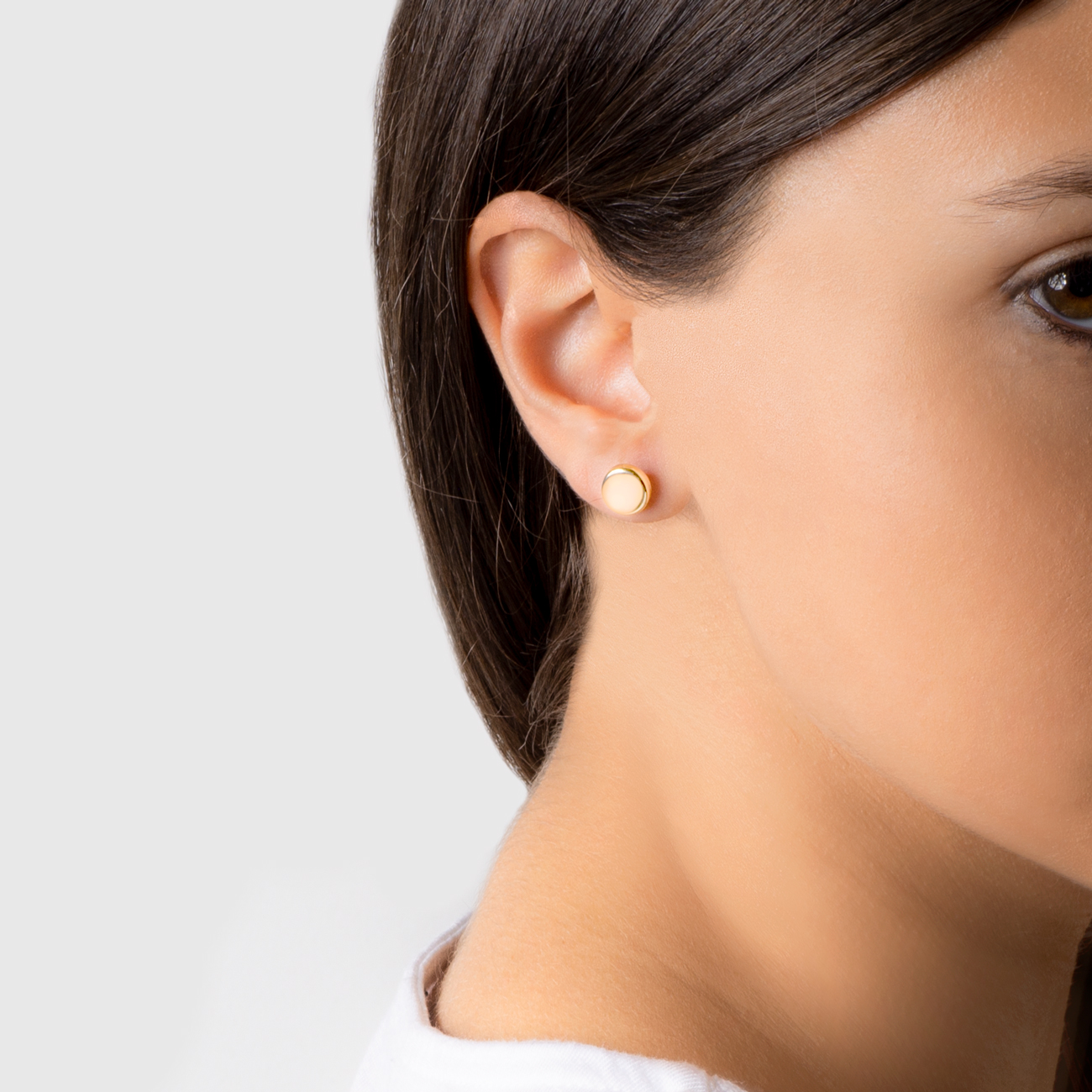 Kolczyki koła Savicki: złote - 5