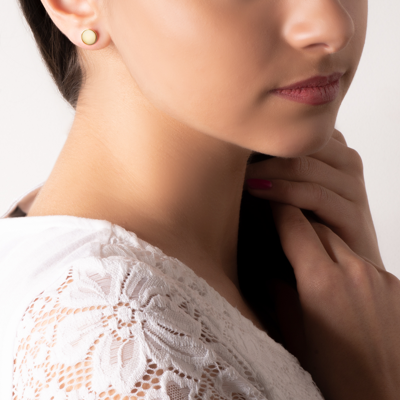 Kolczyki koła Savicki: złote