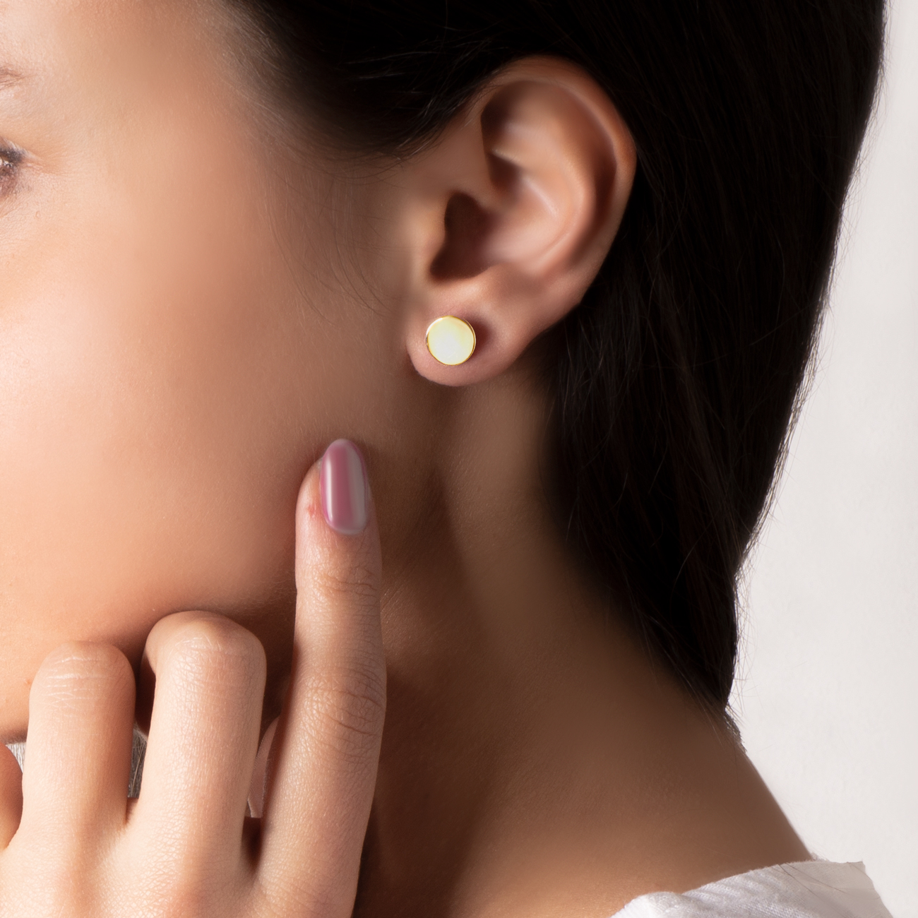 Kolczyki koła Savicki: złote