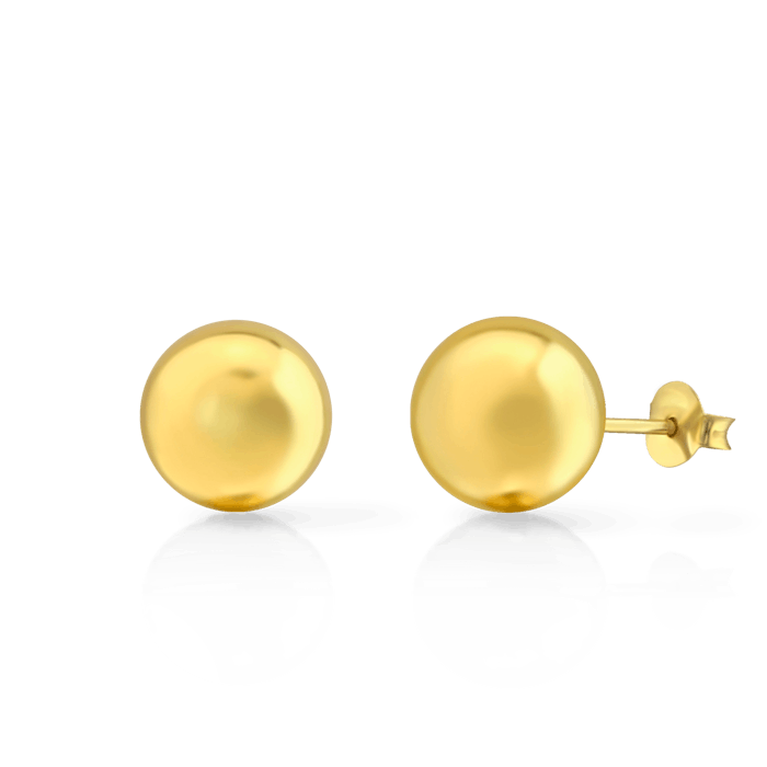 Náušnice SAVICKI: pozlacené stříbro