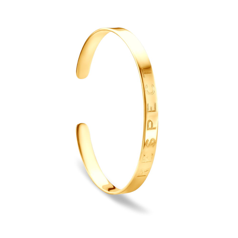 Armband Engrave: Silber Vergoldet - 3