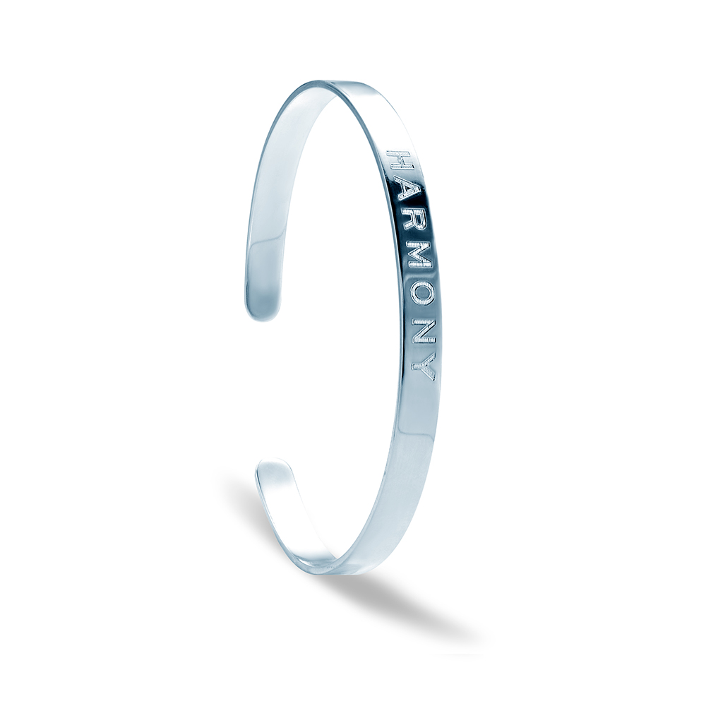 Bransoletka Engrave: srebrna