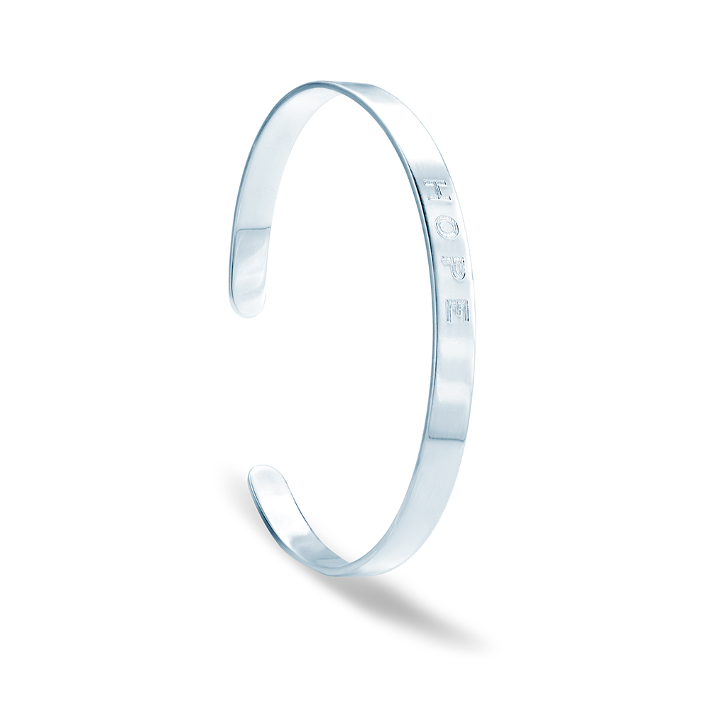 Bransoletka Engrave: srebrna - 3