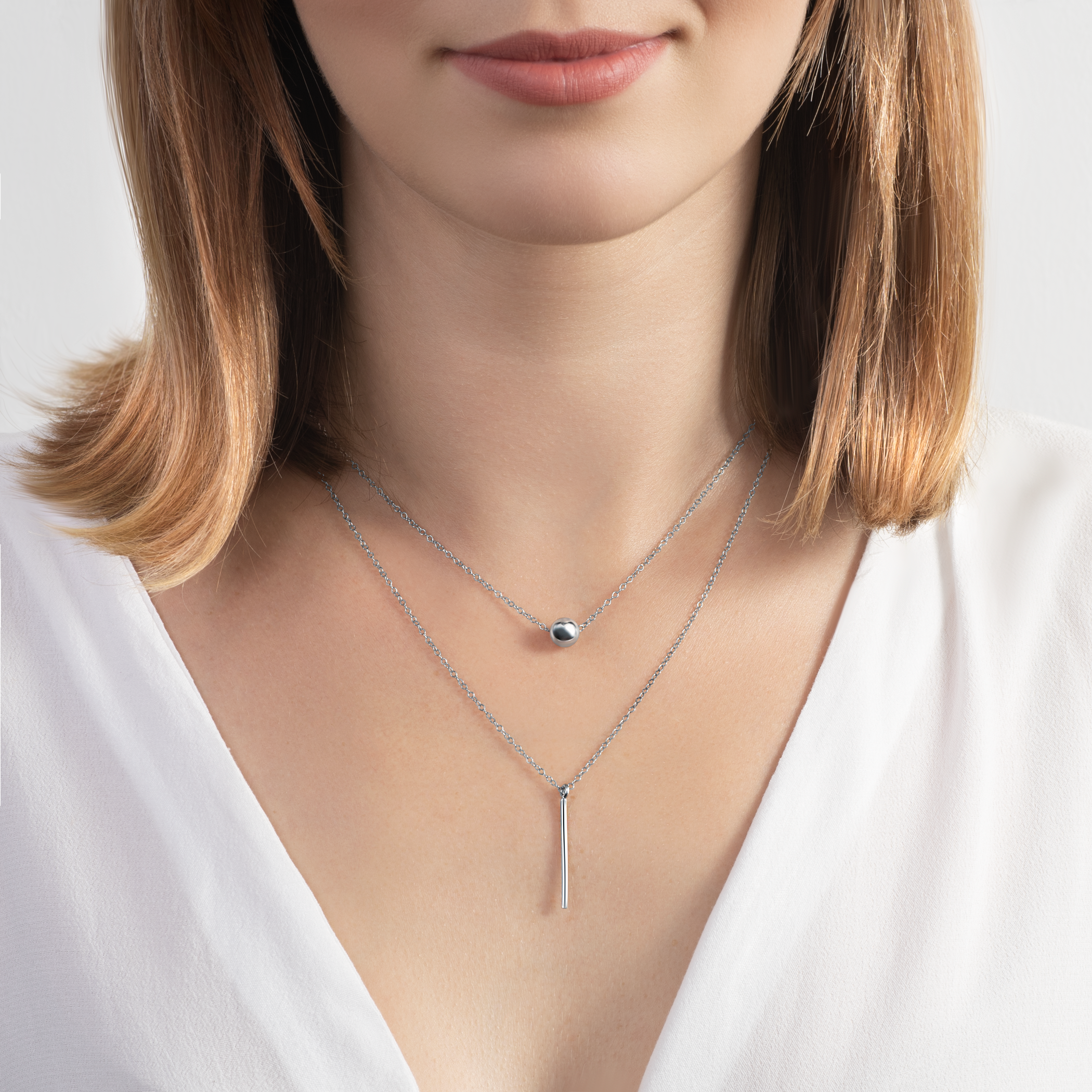 Naszyjnik Savicki: srebrny