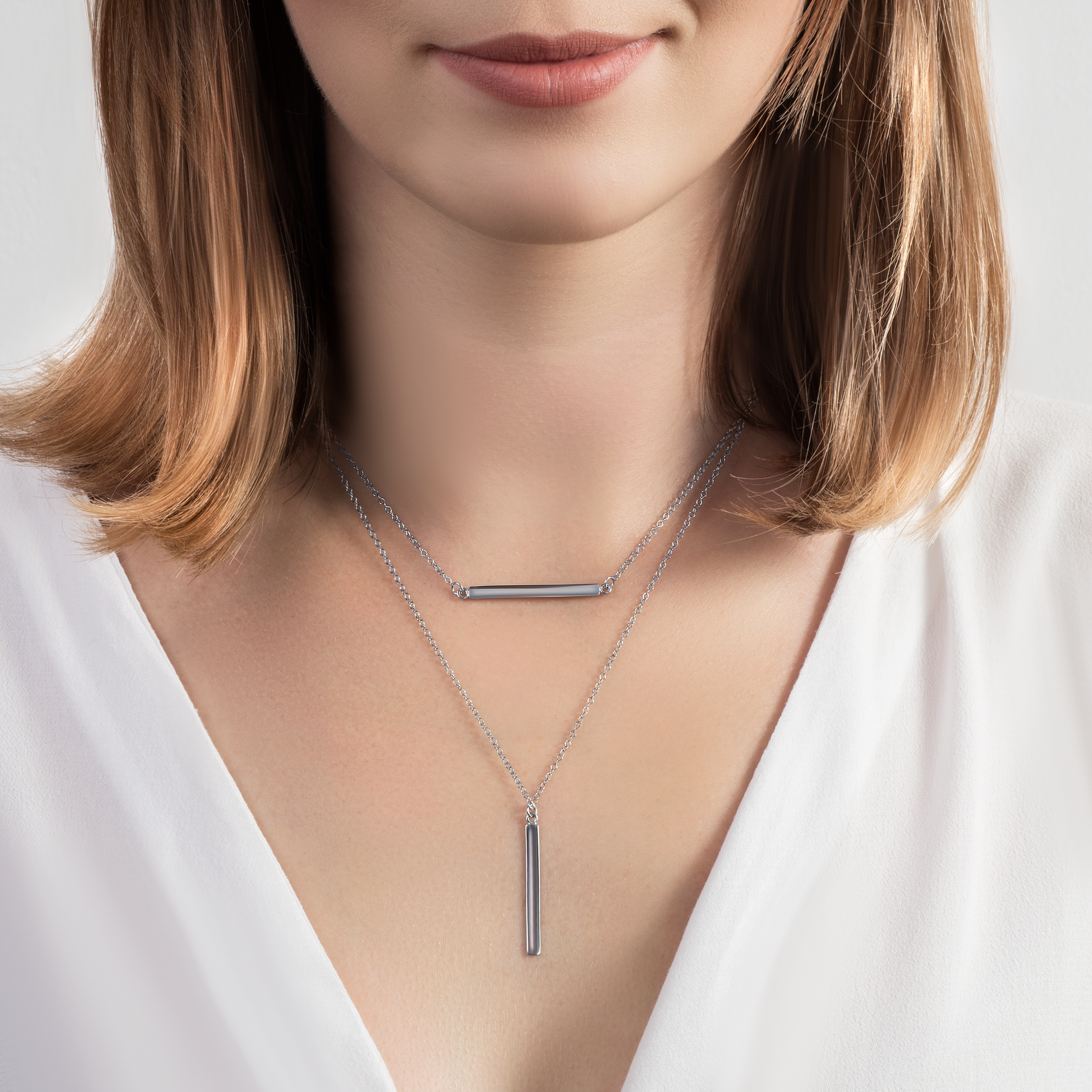 Naszyjnik Savicki: srebrny - 5