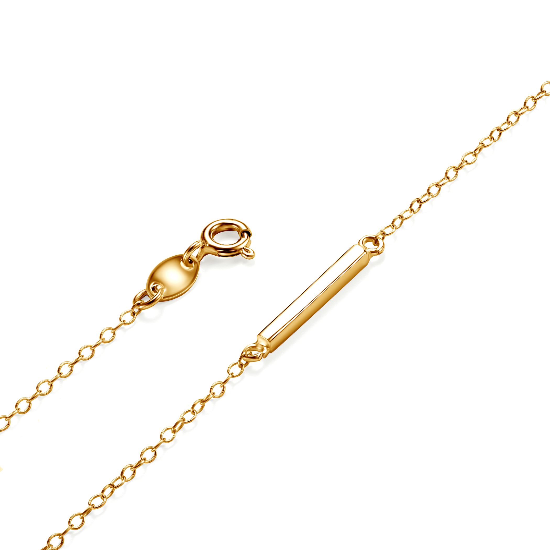 Bransoletka celebrytka Savicki: srebrna pozłacana - 3