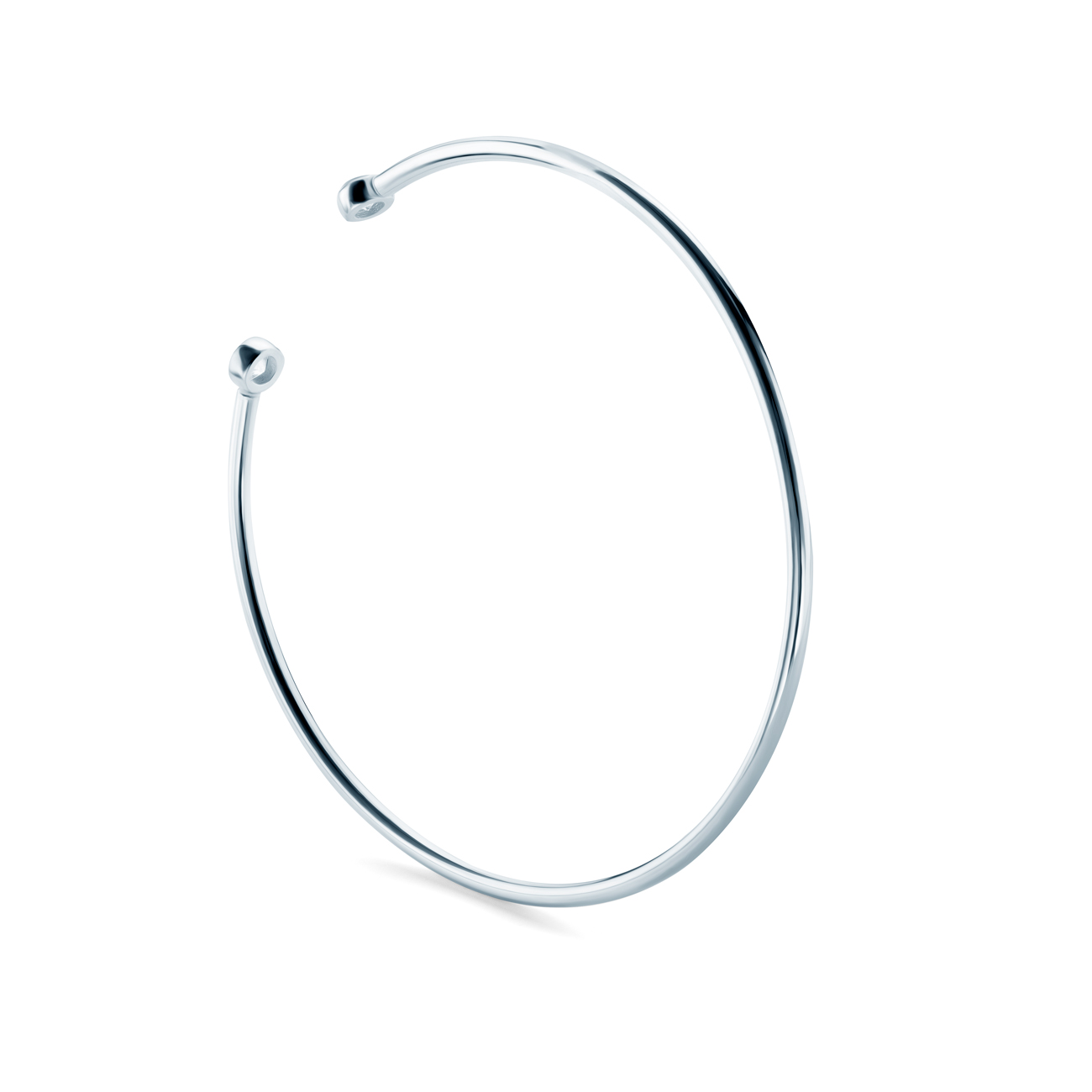 Bransoletka Glare: srebrna, cyrkonie - 4