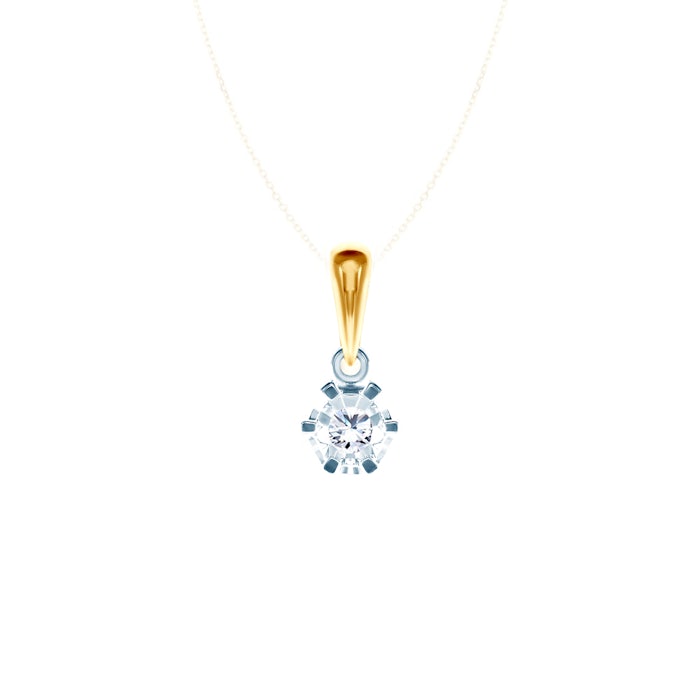 Pendant Savicki: gold, diamond