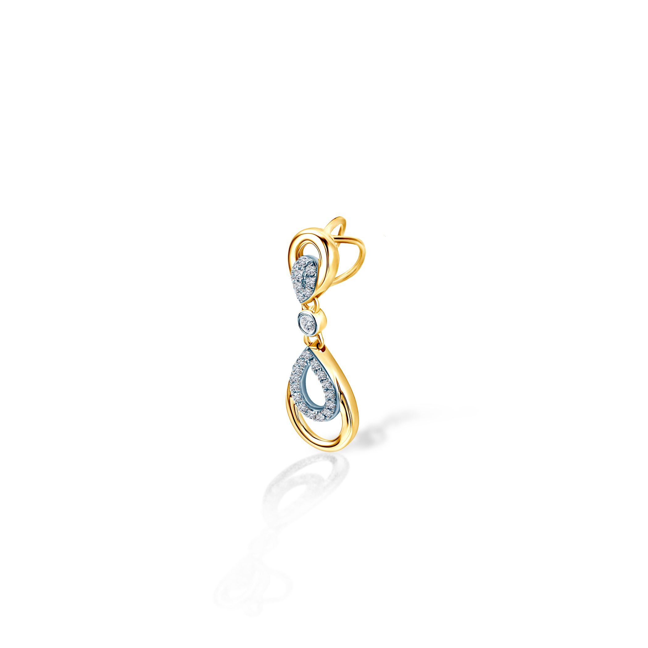 Zawieszka Savicki: złota, diamenty - 3