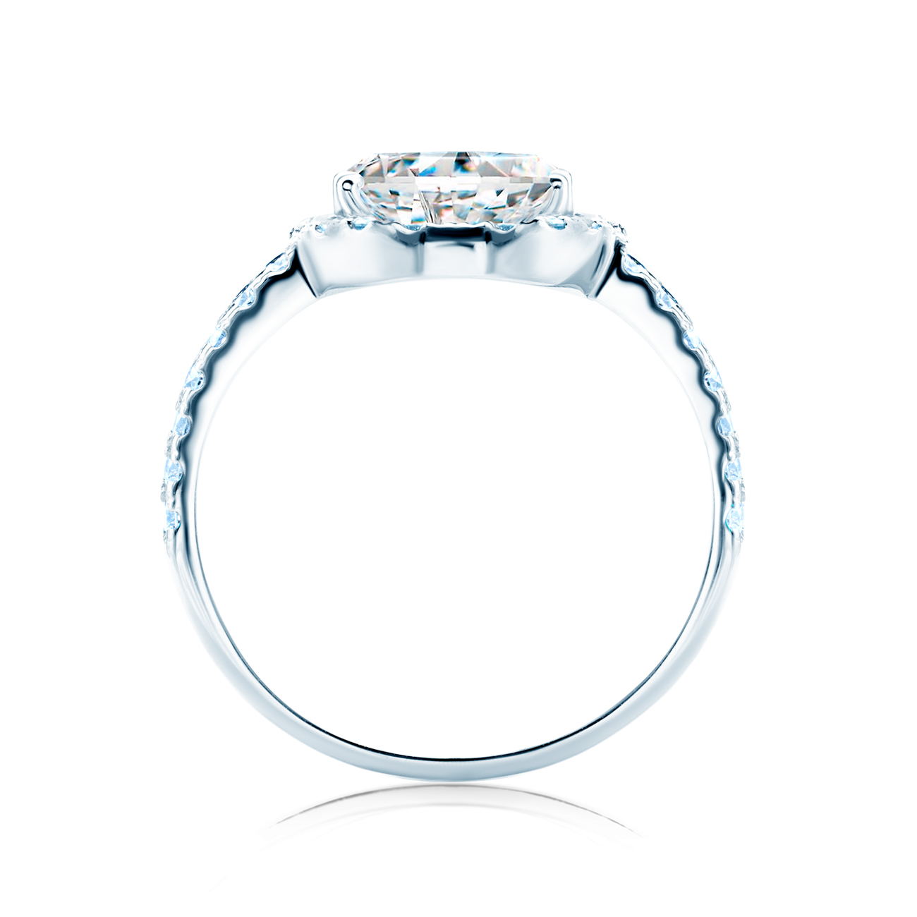 Verlobungsring This is Love: Weißgold, Diamant