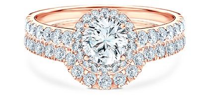 Idealnie dopasowany pierścionek do obrączki